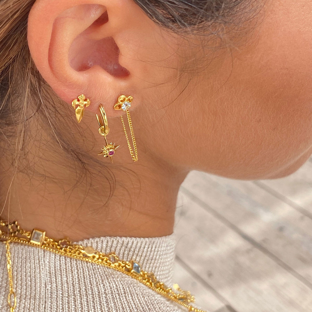 送税込【CRAFTD London】Dagger Earring ピアス Pair (2色) 国発 送税込【CRAFTD London】Dagger Earring ピアス Pair (2色) 国発