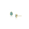 Simi Gemstone Studs with Pariba Onyx