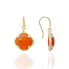 [PRE-ORDER] Tyche Gemstone Earrings Carnelian