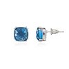 [PRE-ORDER] Iris Square Gemstone Studs Silver Iolite