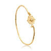 Hex Gold Coin Bangle