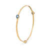 Simi Three Stone Stacking Bangle Labradorite