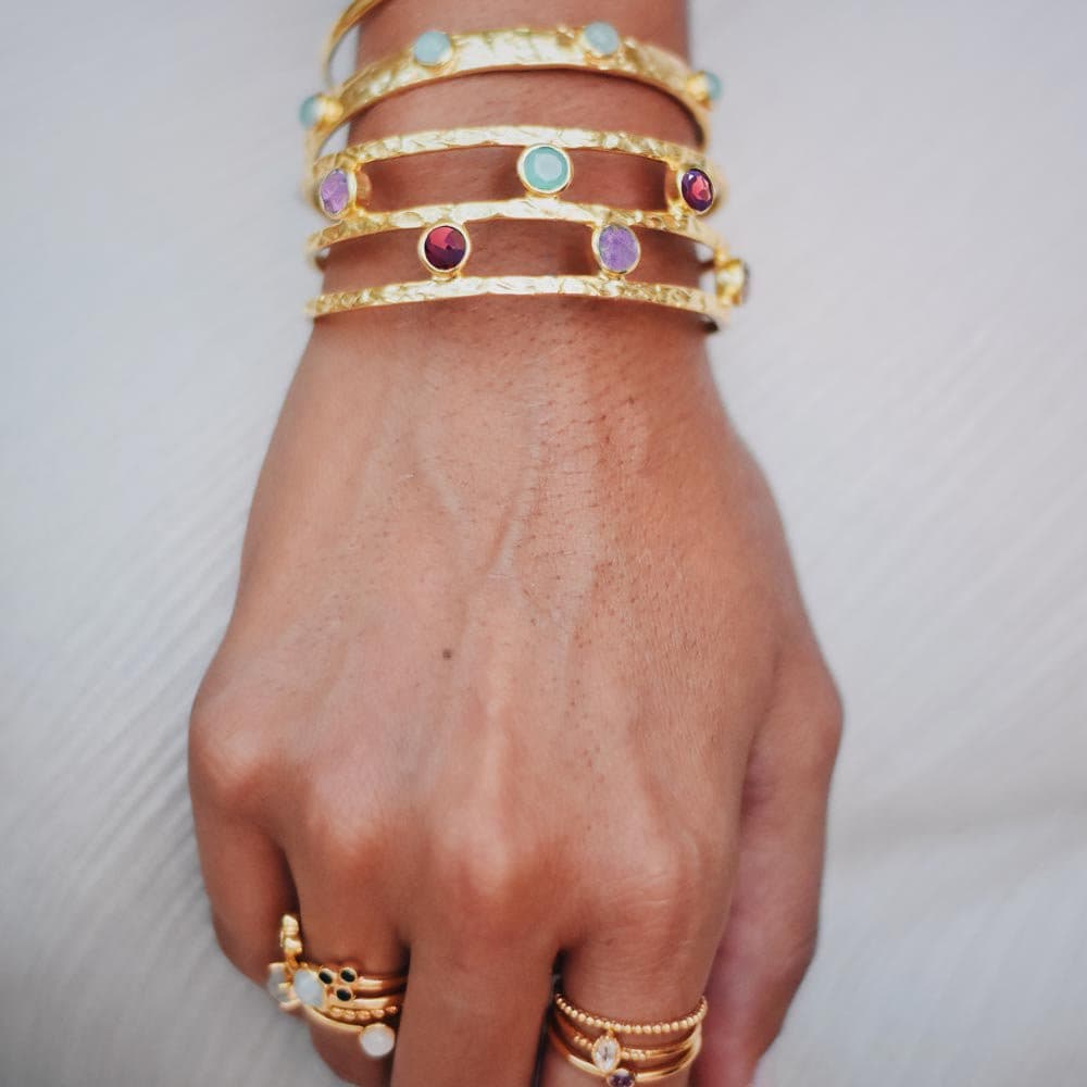 Venus Gemstone Bangle