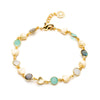 Gold Sara Mixed Gemstone Bracelet