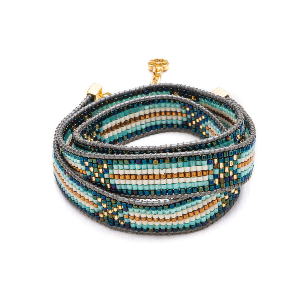 Azuni Chunky Oval Link Chain Bracelet — Peacock & May