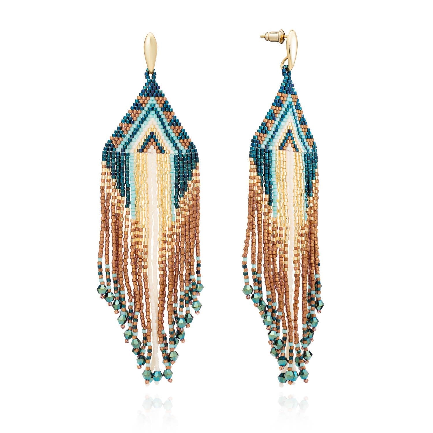 Suede hot sale fringe earrings