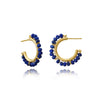 Ophelia Small Gemstone Hoops