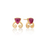 Trillion Doublet and Scroll Studs