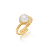 Apollo Gold Gemstone Doublet Ring